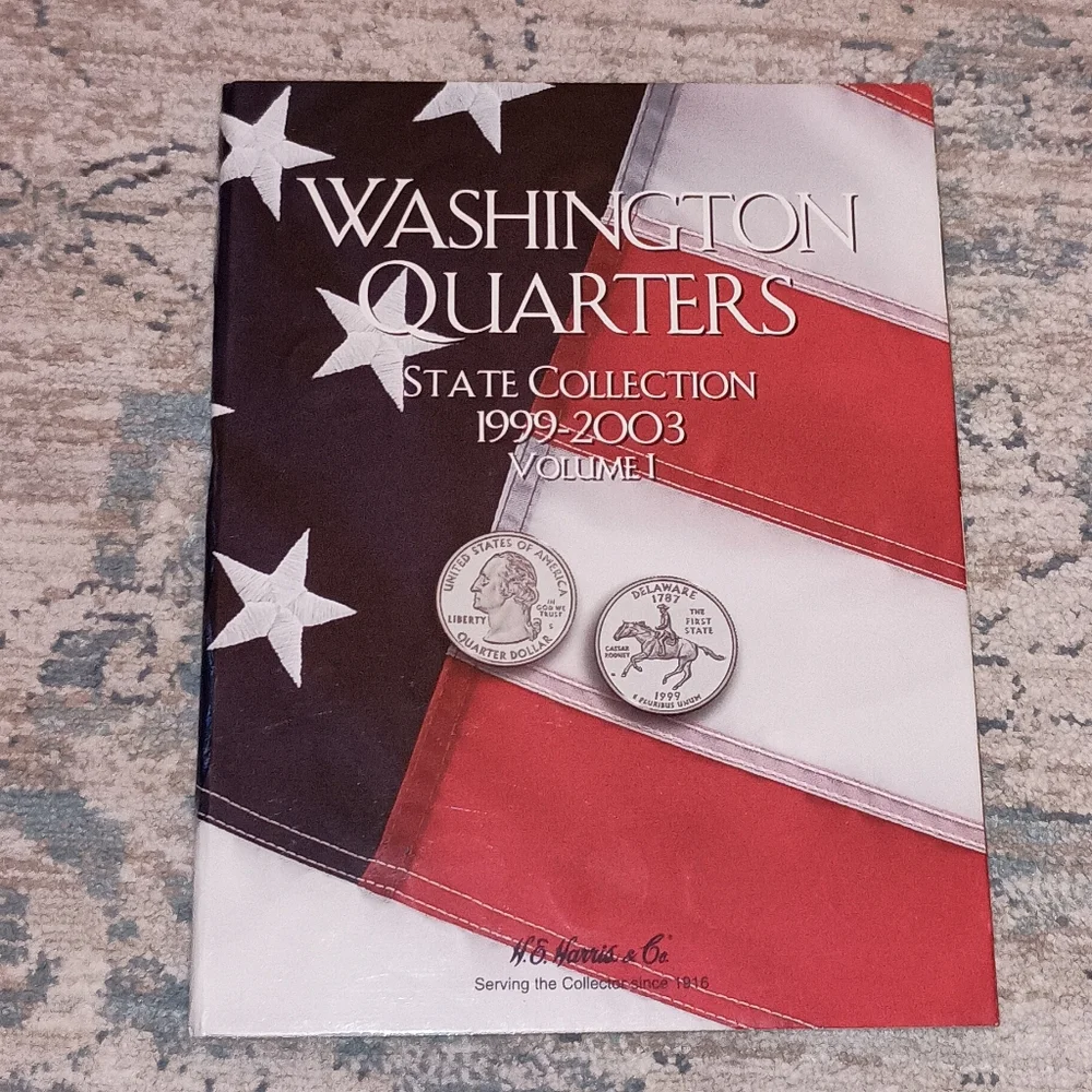 Washington Quarters State Collection Volume One New unused condition